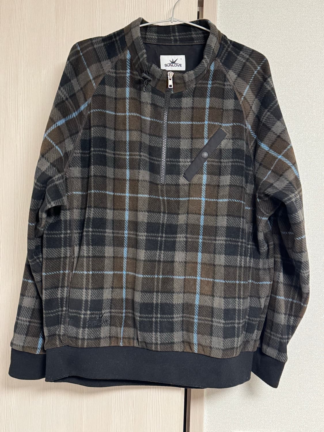 썬러브 플리스 집업 상품이미지2