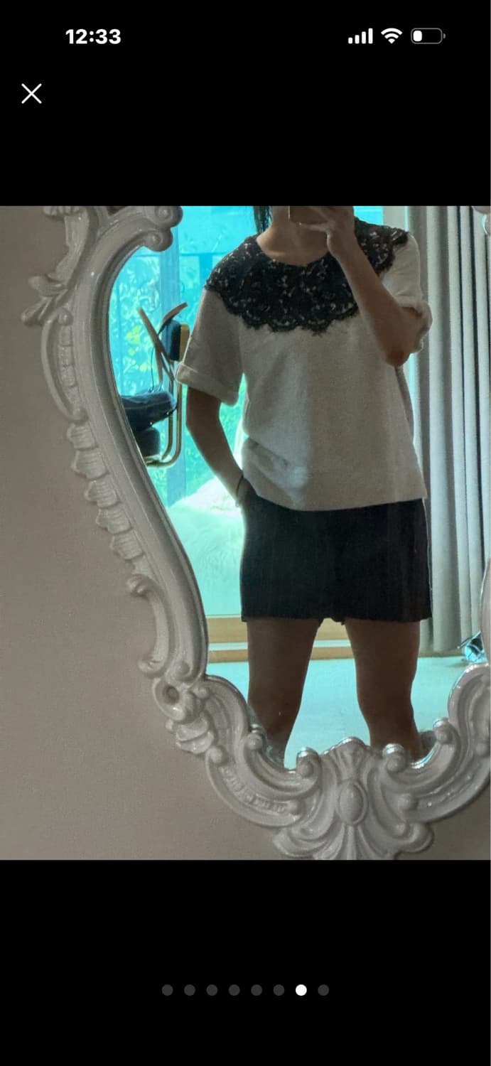 씨뉴욕  얇은 쮸리원단 레리스 반팔티  xs  상품이미지7