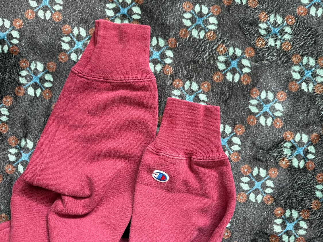 챔피온 리버스위브 스웻셔츠 맨투맨 sweatshrit 버건디 상품이미지3