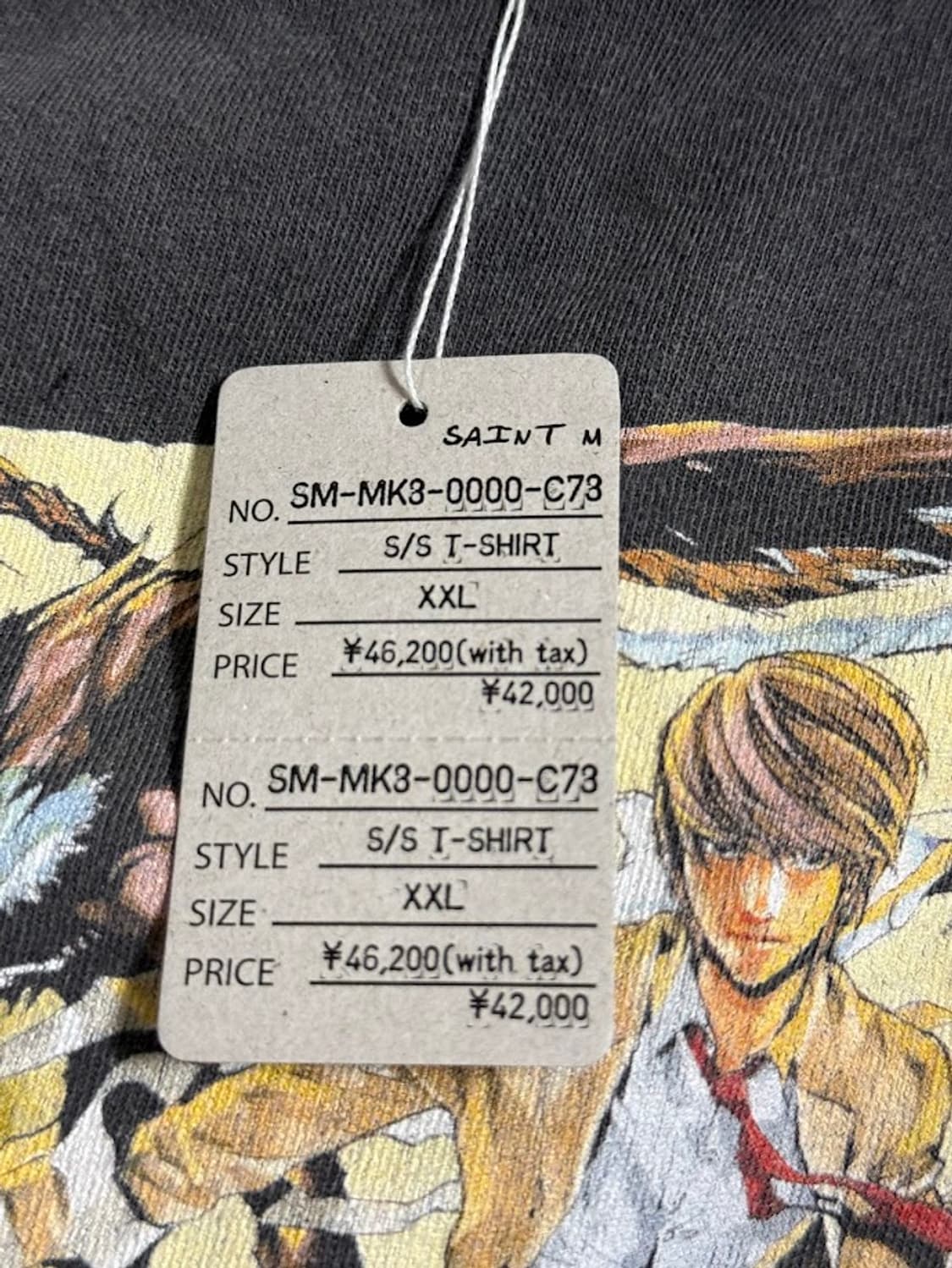 세인트마이클 x 데스노트 반팔티  상품이미지3