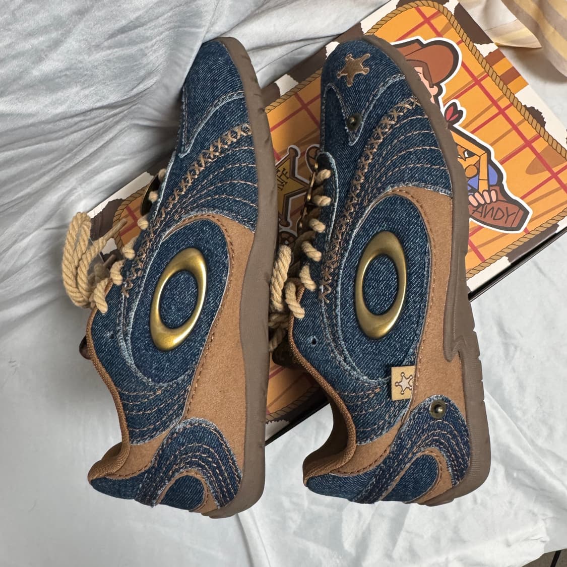 올드오더 디즈니 토이스토리 카우보이 데님 스니커즈 245 상품이미지6