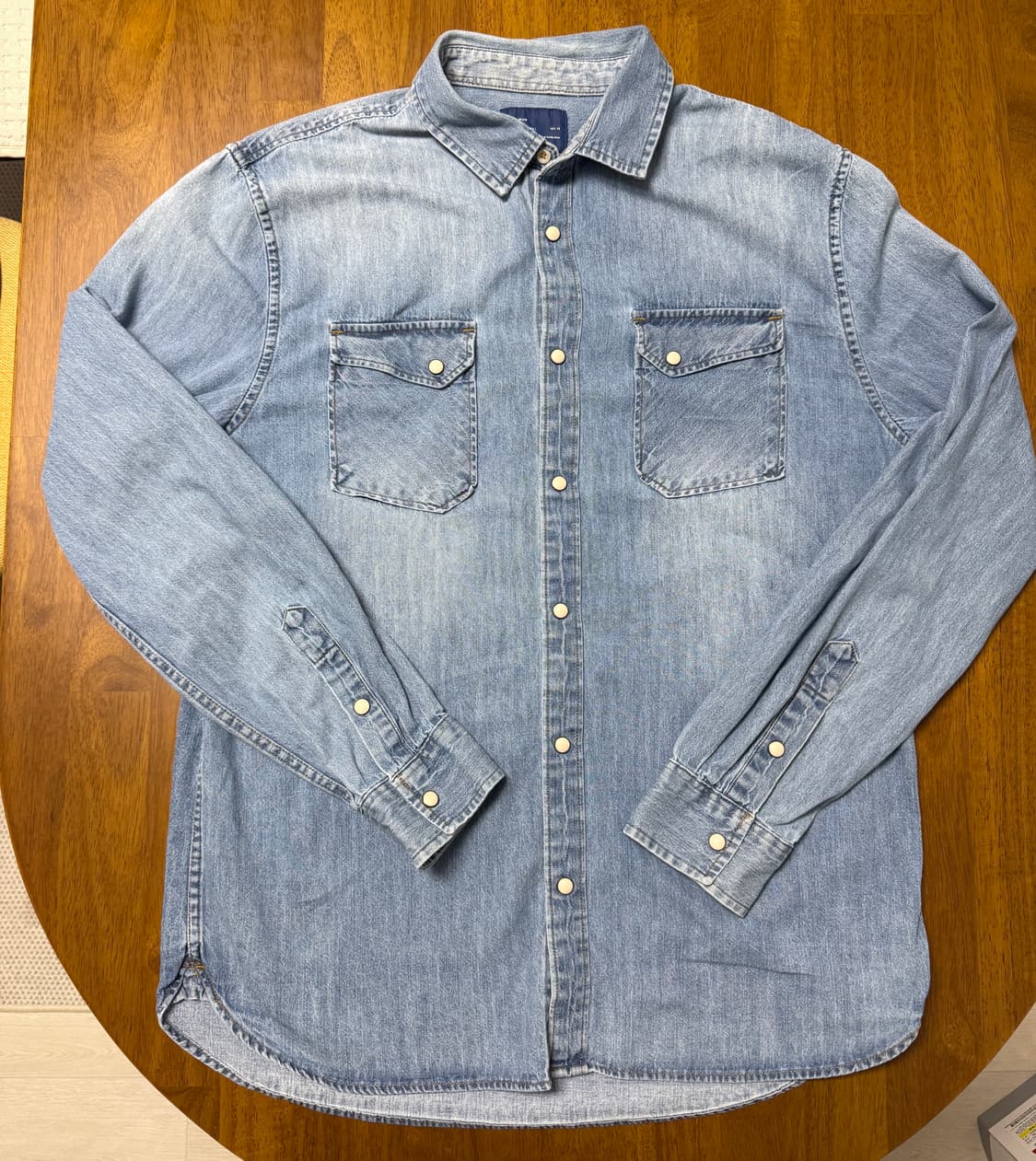 [100] 자라 웨스턴 데님 셔츠 상품이미지1