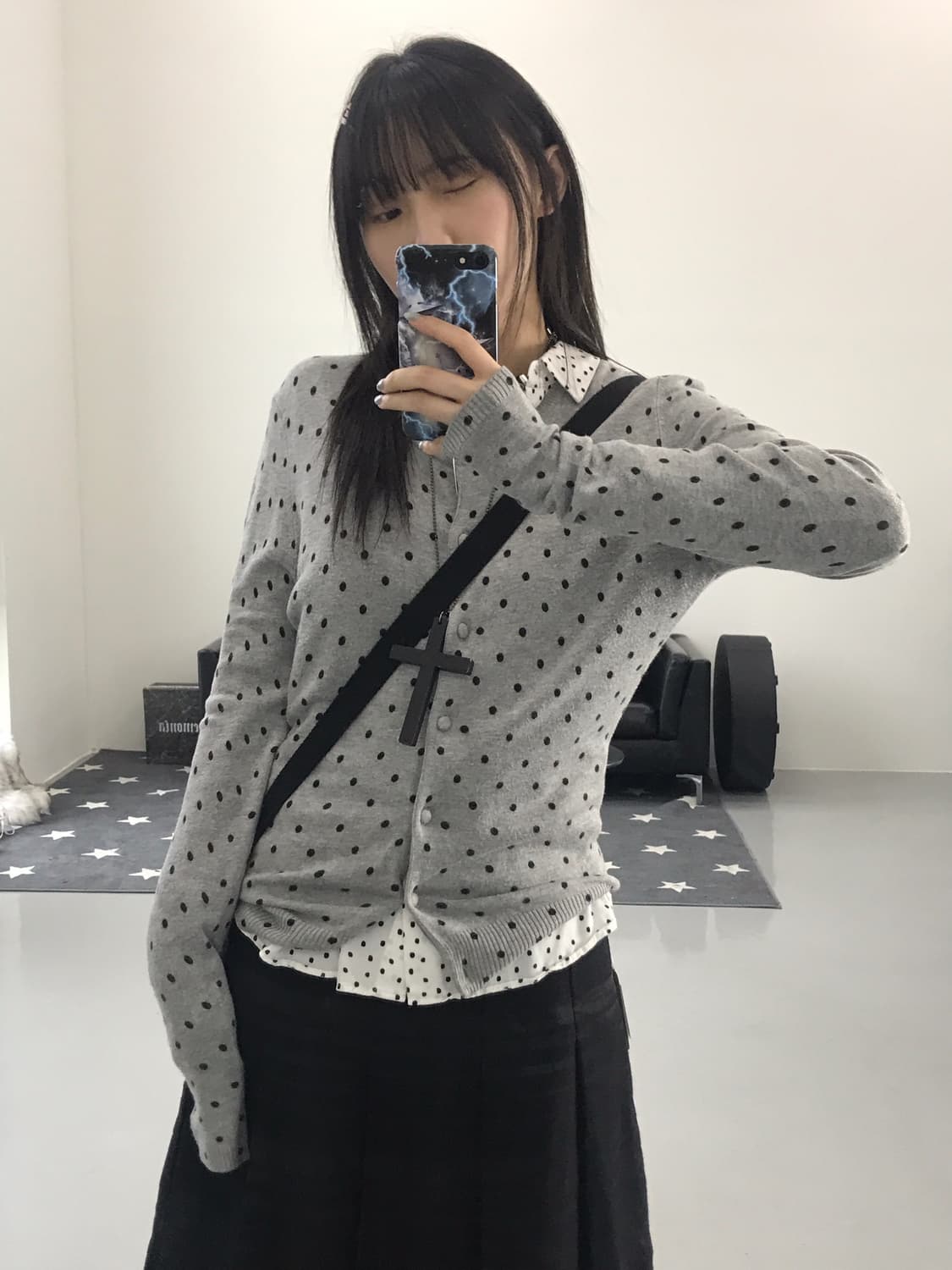 Jpn Dotted Cardigans 상품이미지3