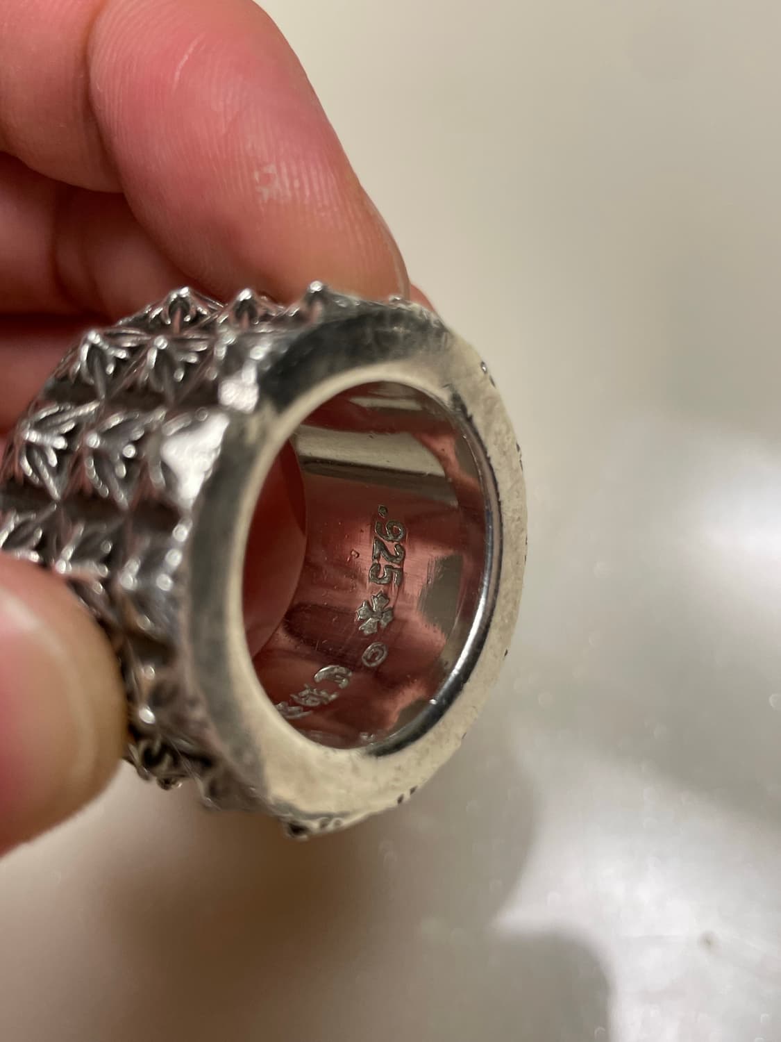 크롬하츠 트리플 피라미드 링 상품이미지2