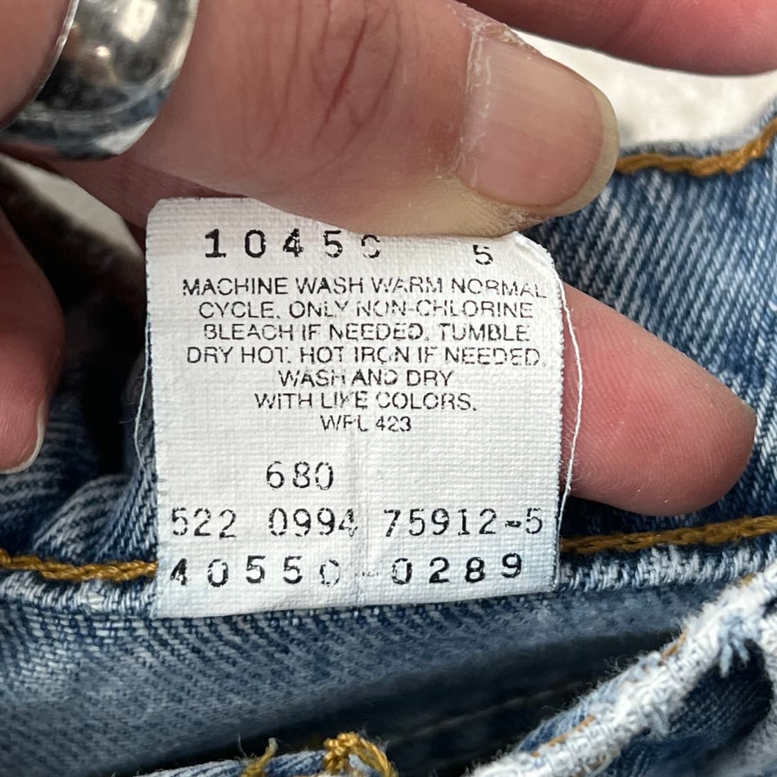 usa 리바이스 550 데님팬츠 s11450 상품이미지8