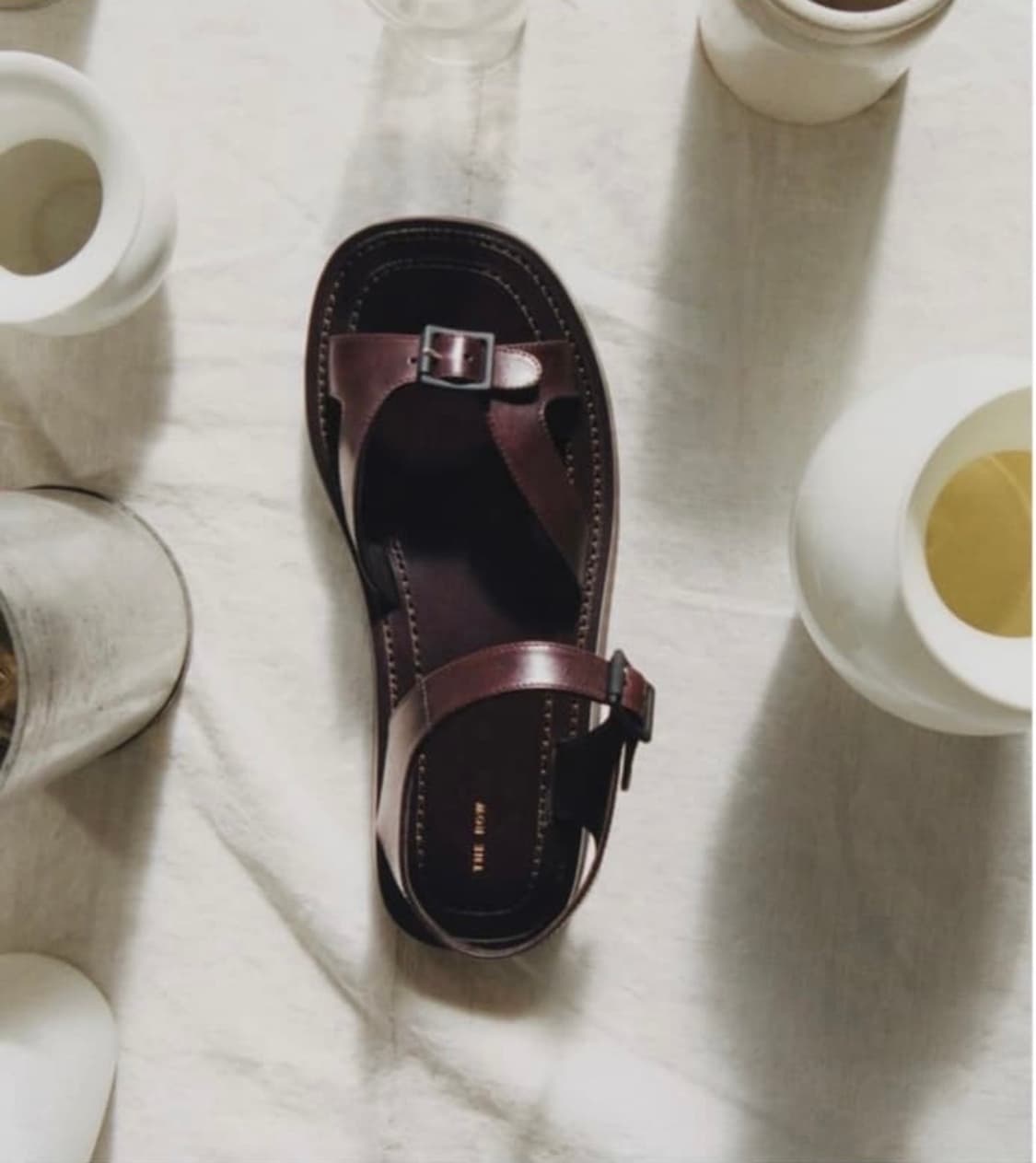 THE ROW 더로우 게리 샌들 버건디 36 상품이미지1