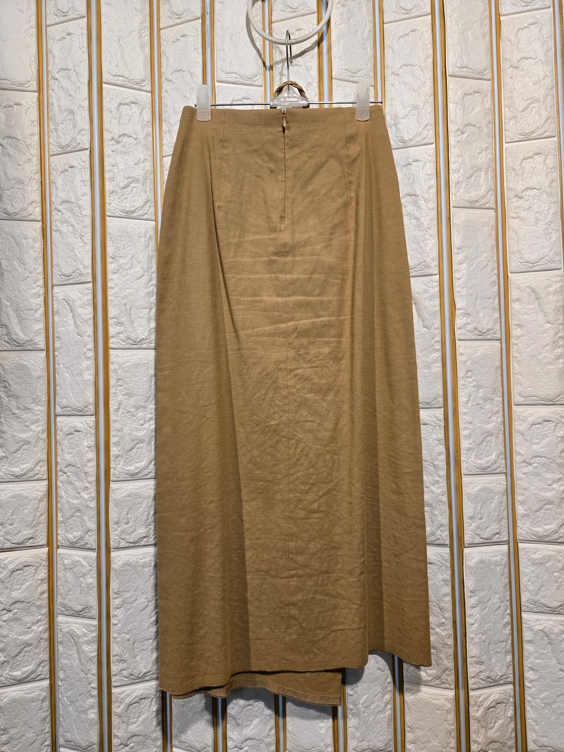 랑방 린넨 스커트 롱스커트 롱치마 23-24 상품이미지2