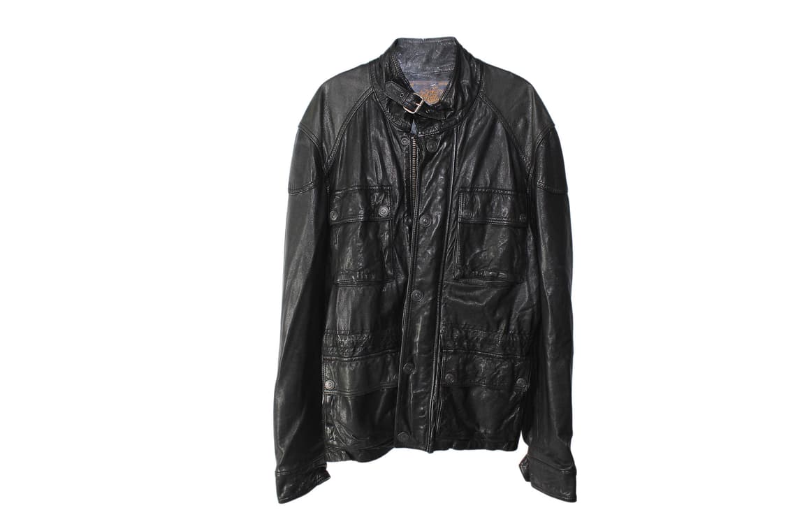 2000s 트루릴리전 램스킨 레더 자켓  상품이미지8