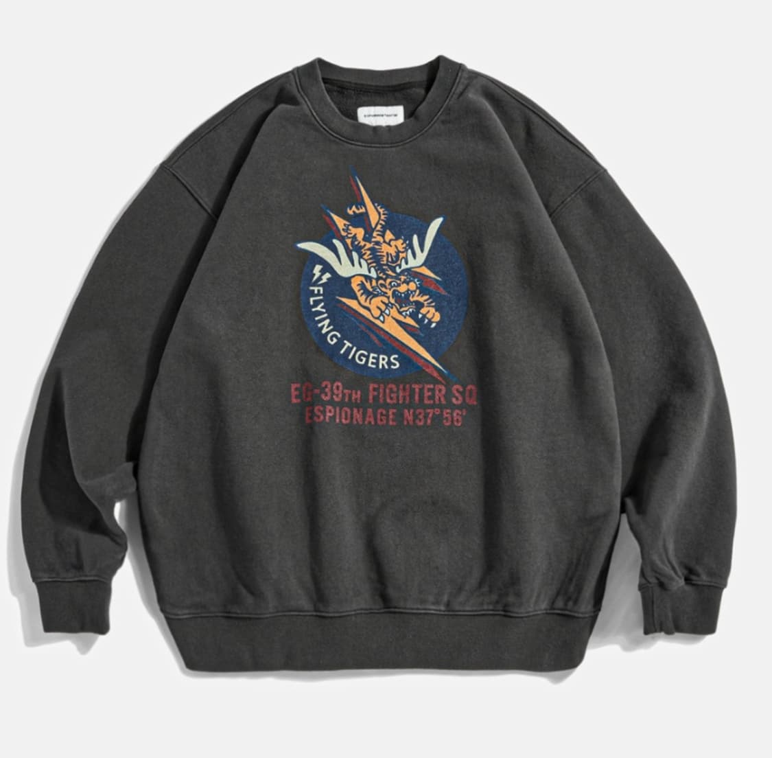 에스피오나지 맨투맨 플라잉타이거 헤비웨이트 (L사이즈/민트급) 실착1분! 상품이미지8