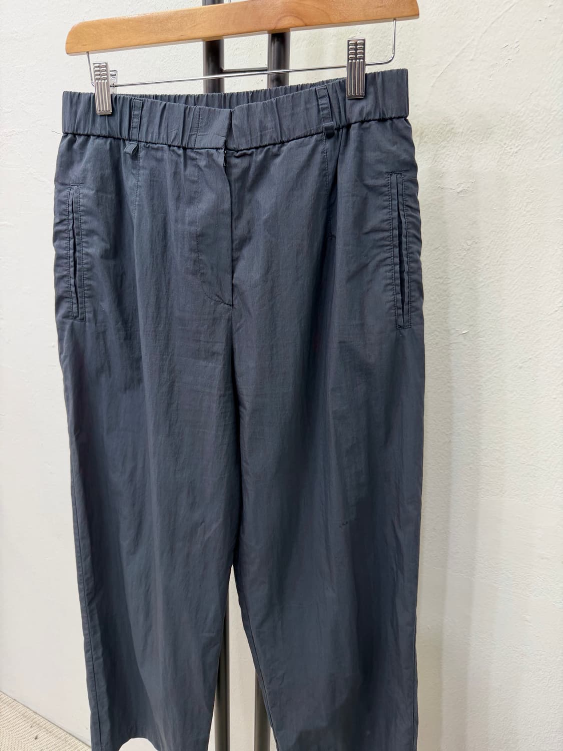 정품) LATT 래트바이티 한섬 23ss 밴딩 와이드팬츠 67 상품이미지3