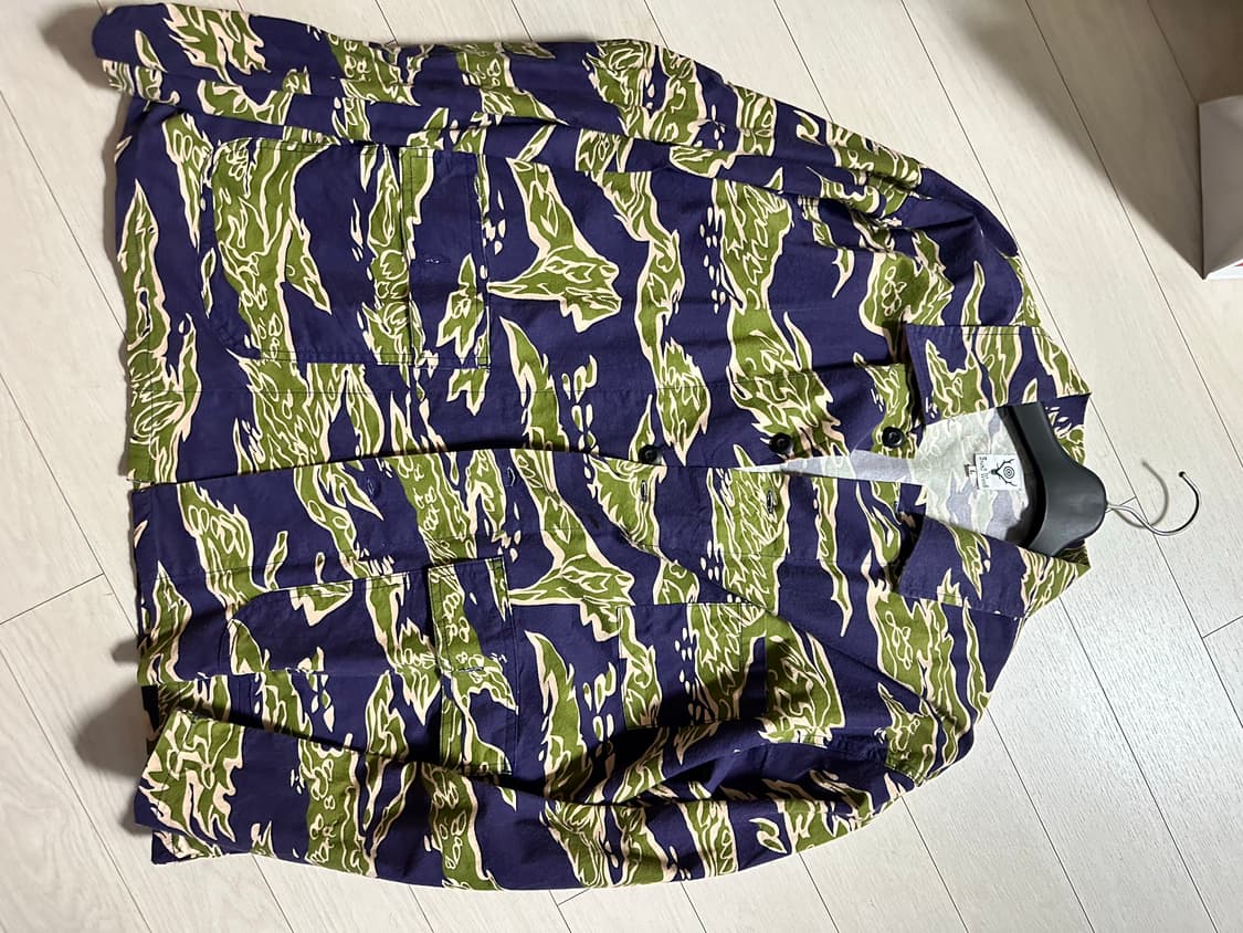 사우스2웨스트8 카모 자켓 L사이즈 상품이미지2