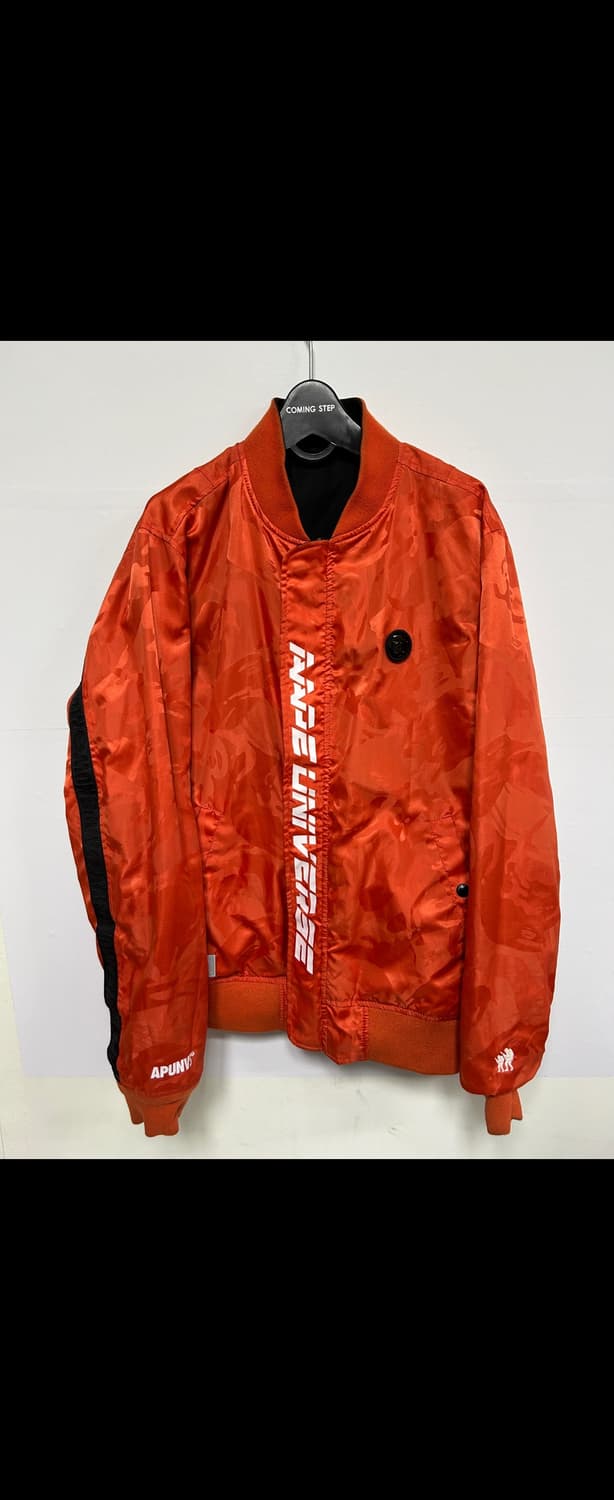 에이프 베이프 항공점퍼 블루종 정품 XL사이즈 상품이미지1