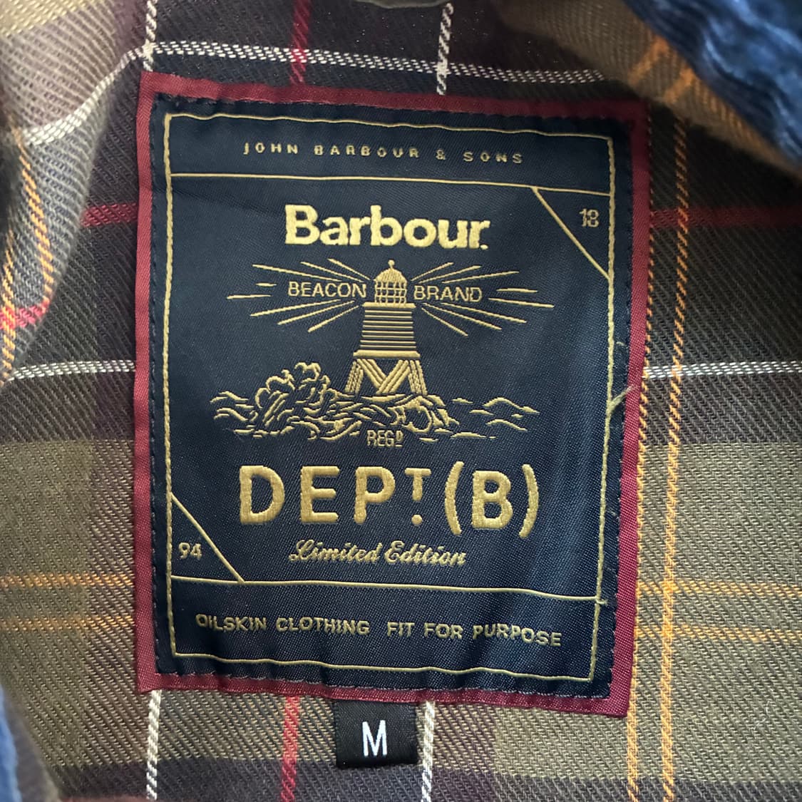 BaBour  바버 DEPT(B)멀티 컬러 비데일 자켓 상품이미지9