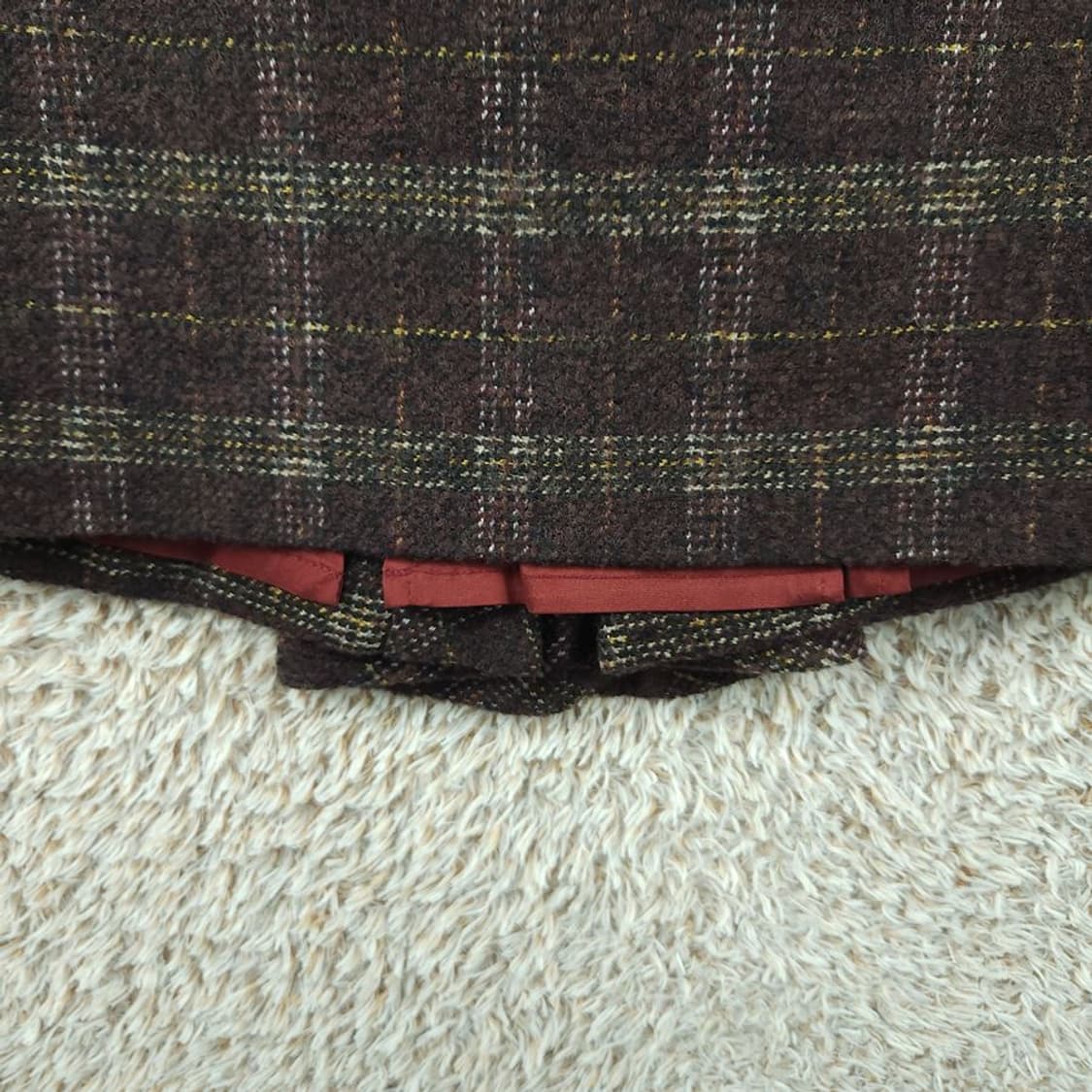 [여27](미사용)발렌티노 울혼방 롱 스커트[Y3A-205] 상품이미지4