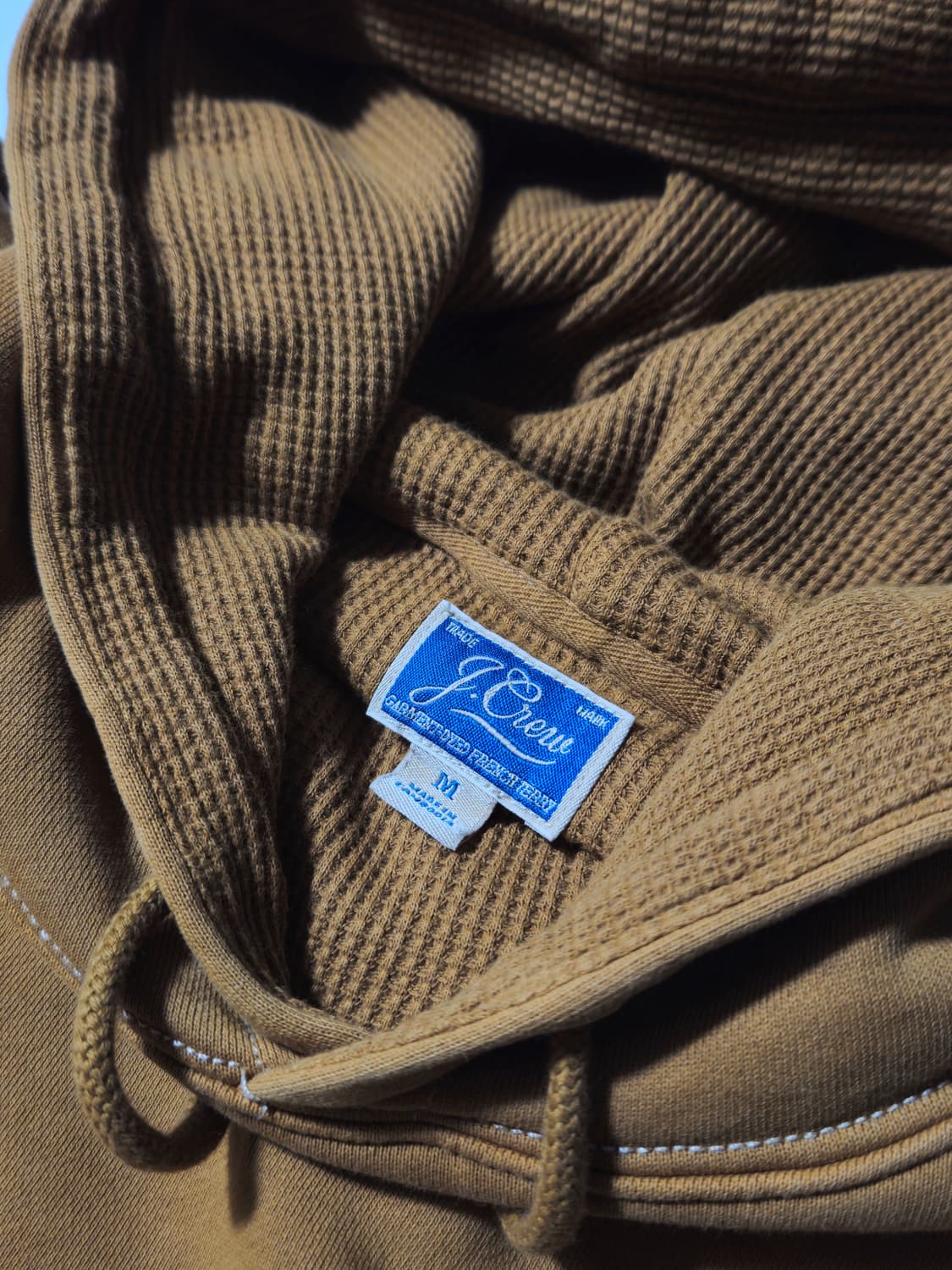 J.CREW 제이크루 와플 더블페이스 후드 M 상품이미지5