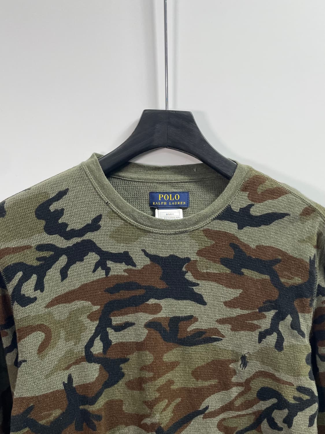 폴로 랄프로렌 카모 롱슬리브 와플티 (on.453)   상품이미지2