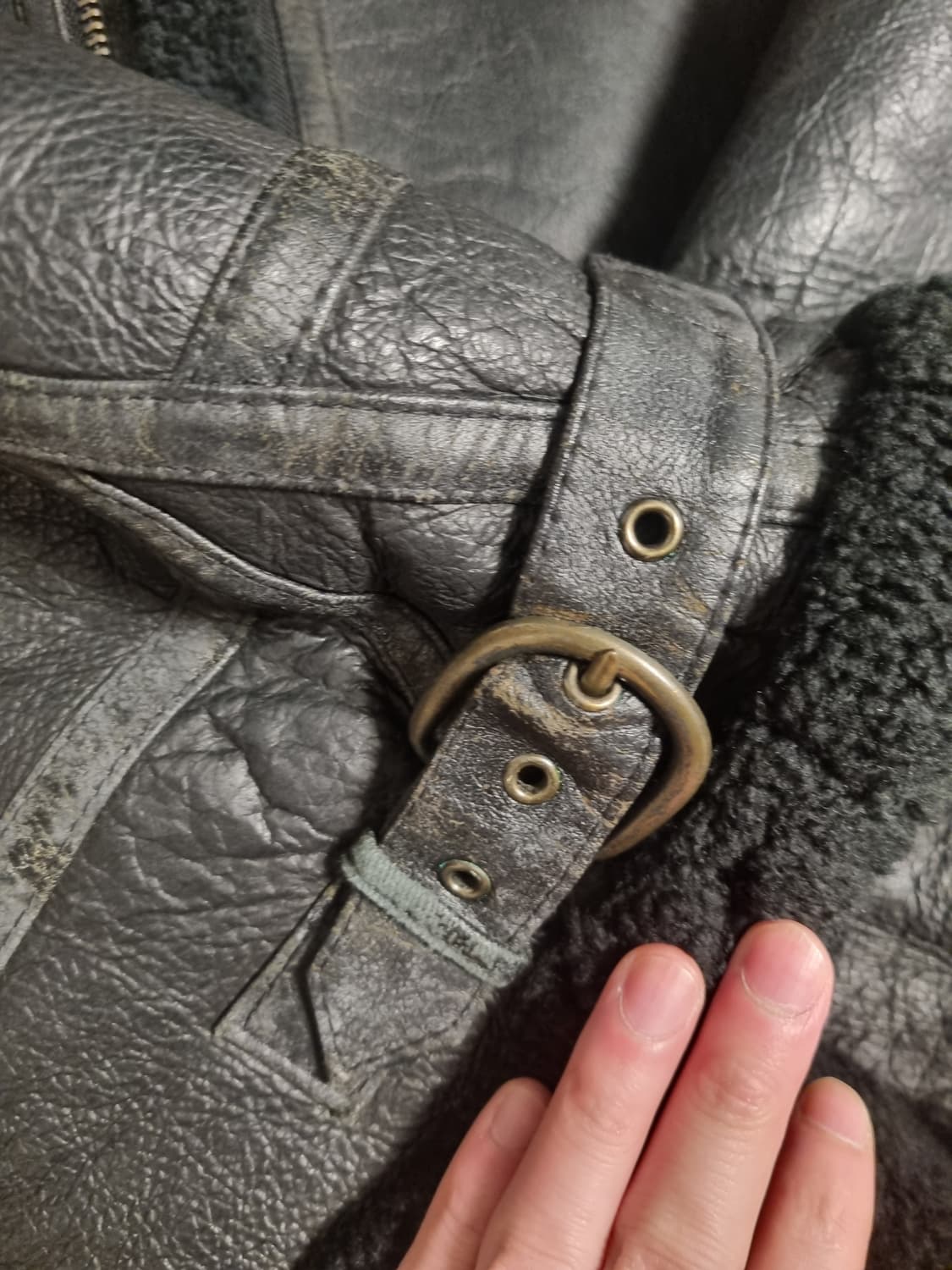 b-3 리얼무스탕  상품이미지5