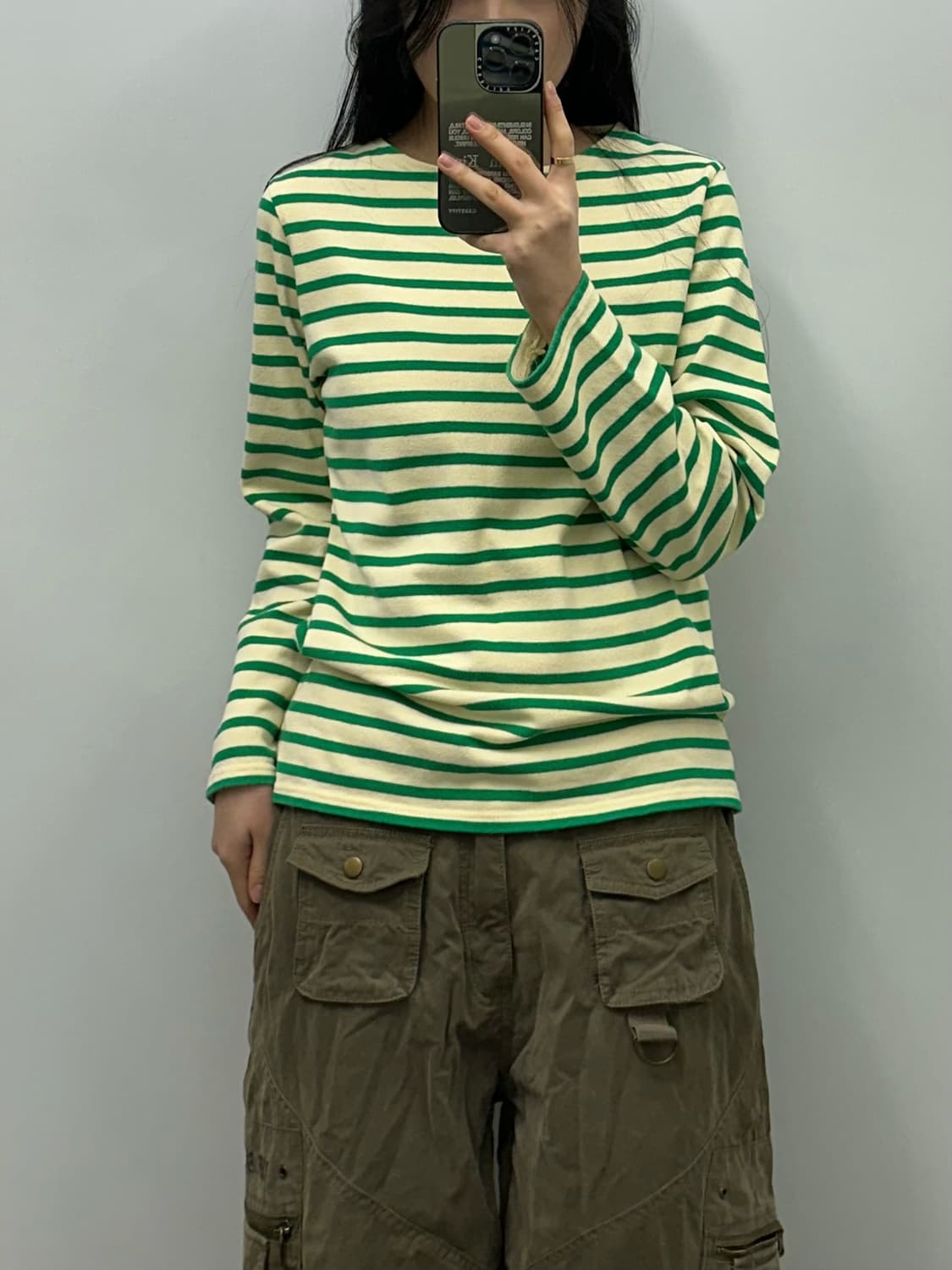 세인트제임스 단가라 스트라이프 길도 롱 슬리브 니트 상품이미지1