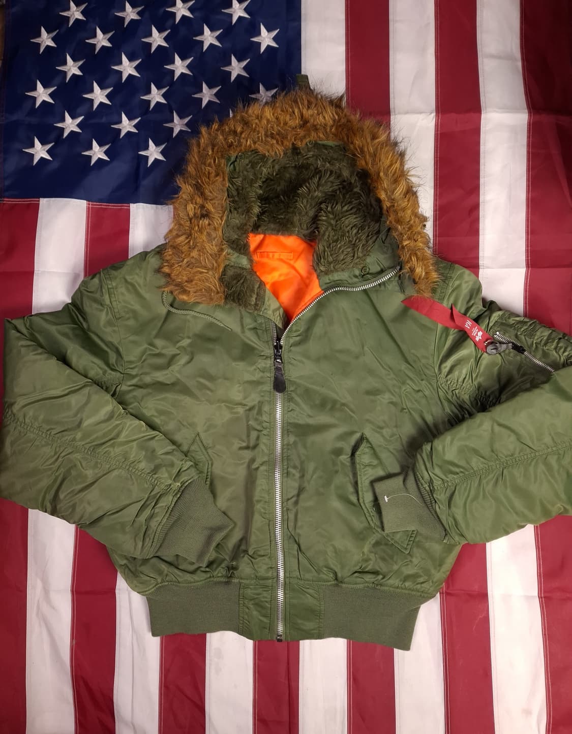 새제품급 KNOX 알파사 N-3B 항공자켓 상품이미지1