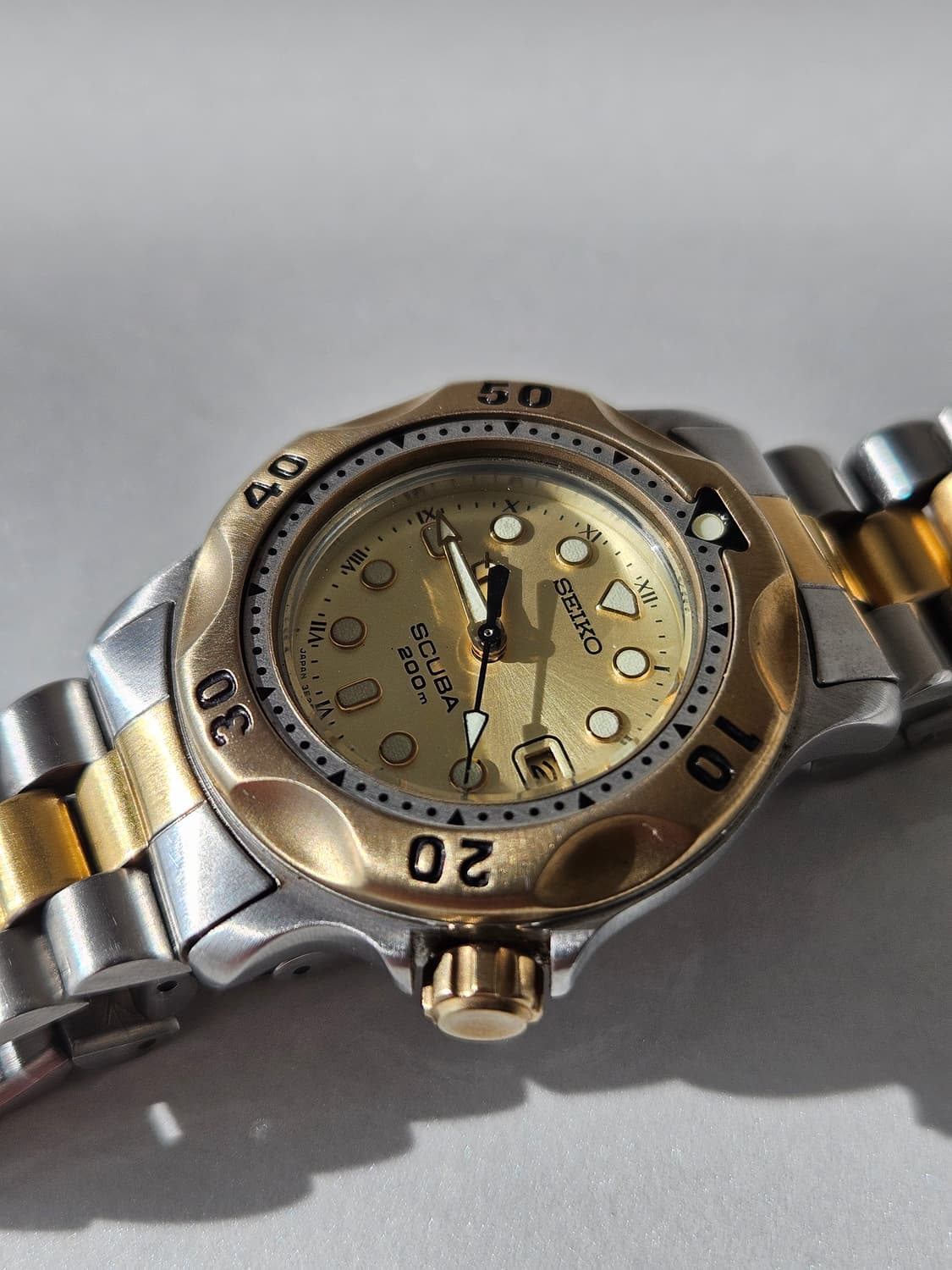 빈티지 세이코 금장 스쿠바 상품이미지4