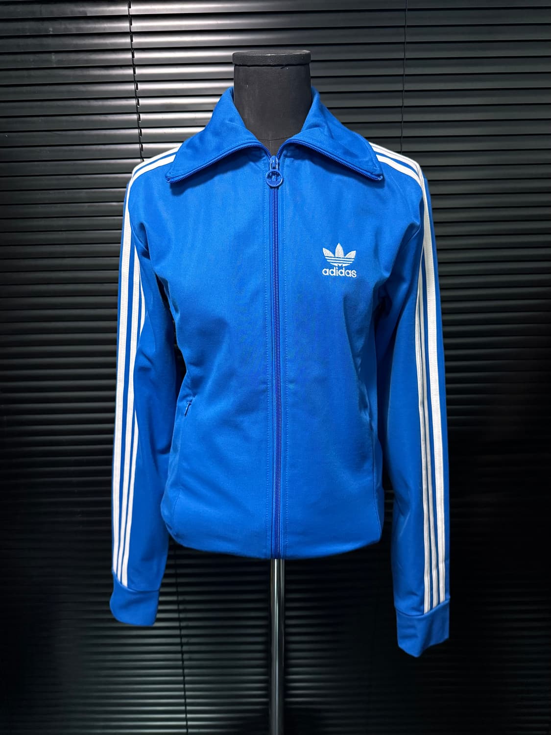 아디다스 유로파 블루 파랑 파이어버드 져지 저지 트랙탑 집업 하이넥 xs 상품이미지1