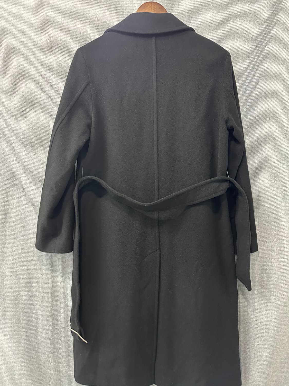 페니블랙 PENNYBLACK 블랙 더블 롱 코트 상품이미지2