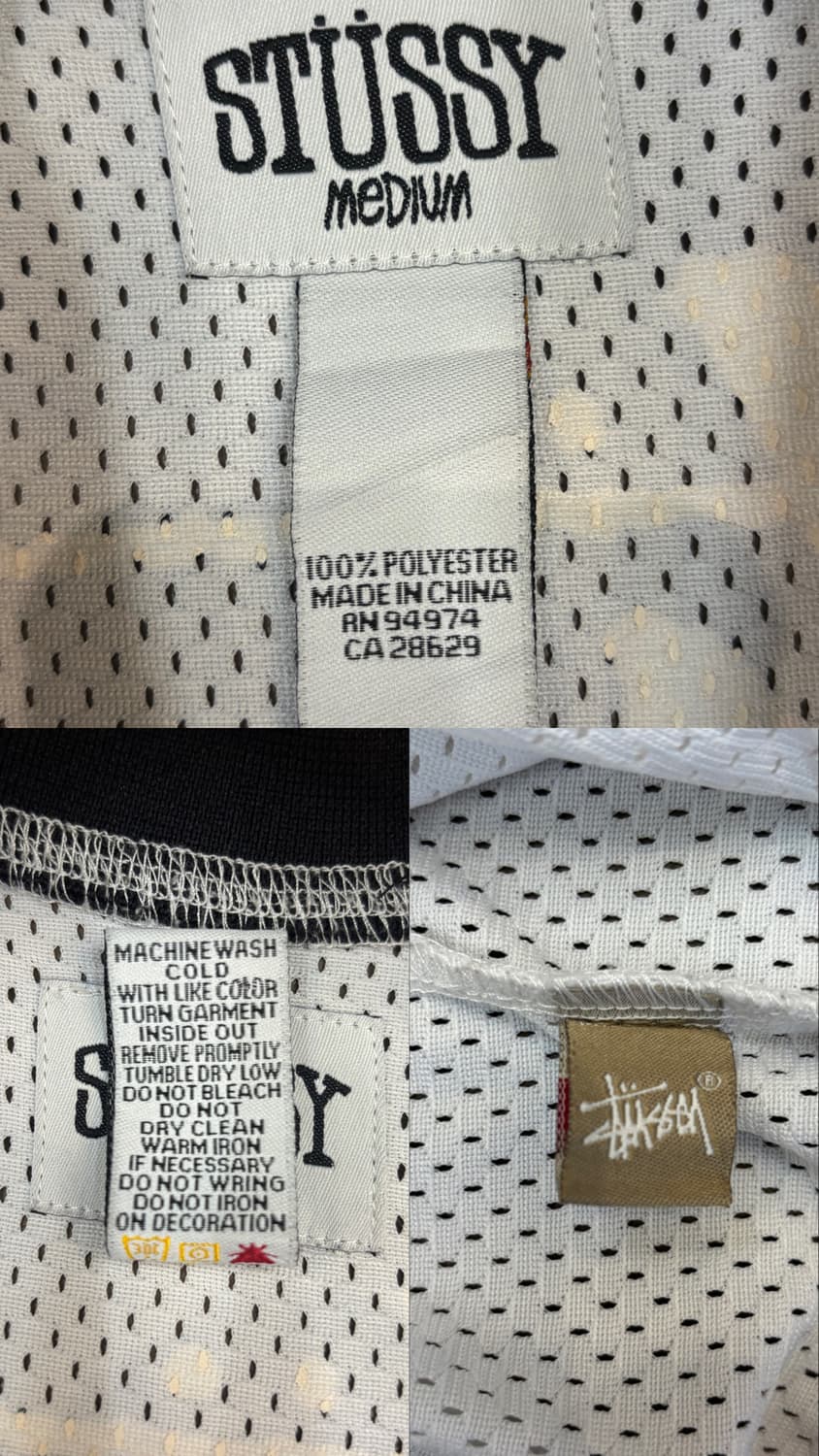 스투시 ss링크 스탁 로고 메쉬 슬리브리스 상품이미지10