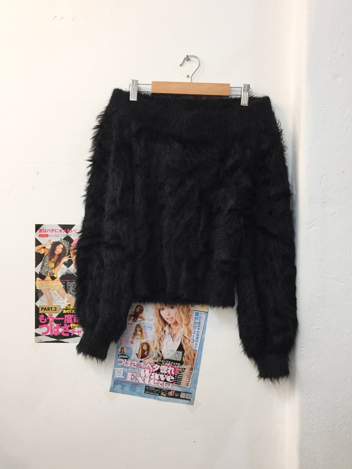 깜냥 앙고라 오프숄더 니트 상품이미지3