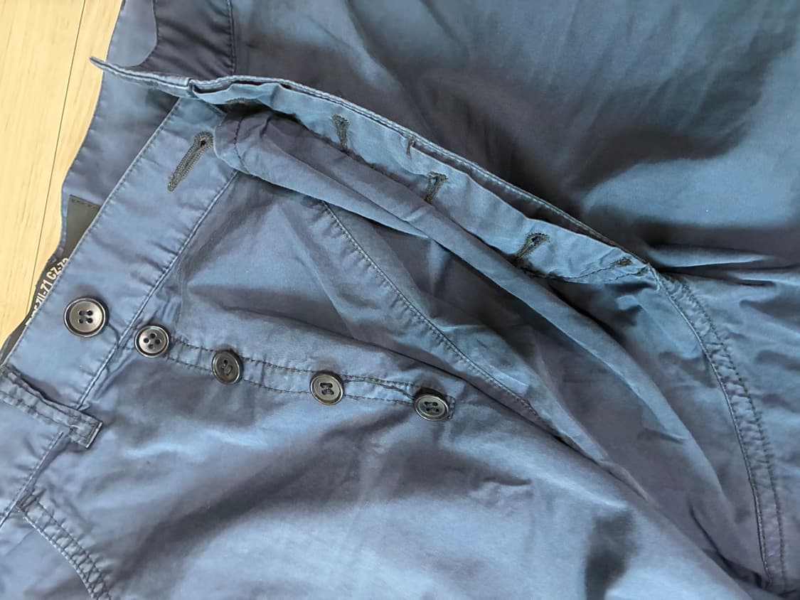 Zucca 얇은 파란 바지  상품이미지7