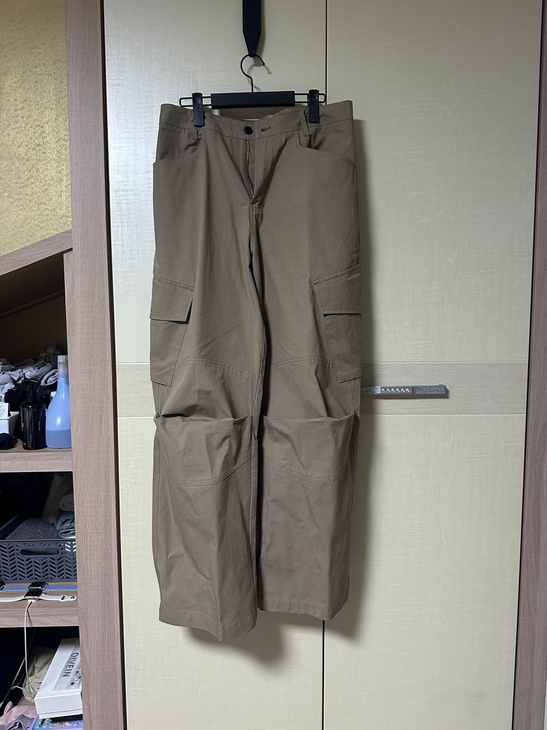 다이브인 베른 카고팬츠 V2 올리브베이지 2사이즈 상품이미지2