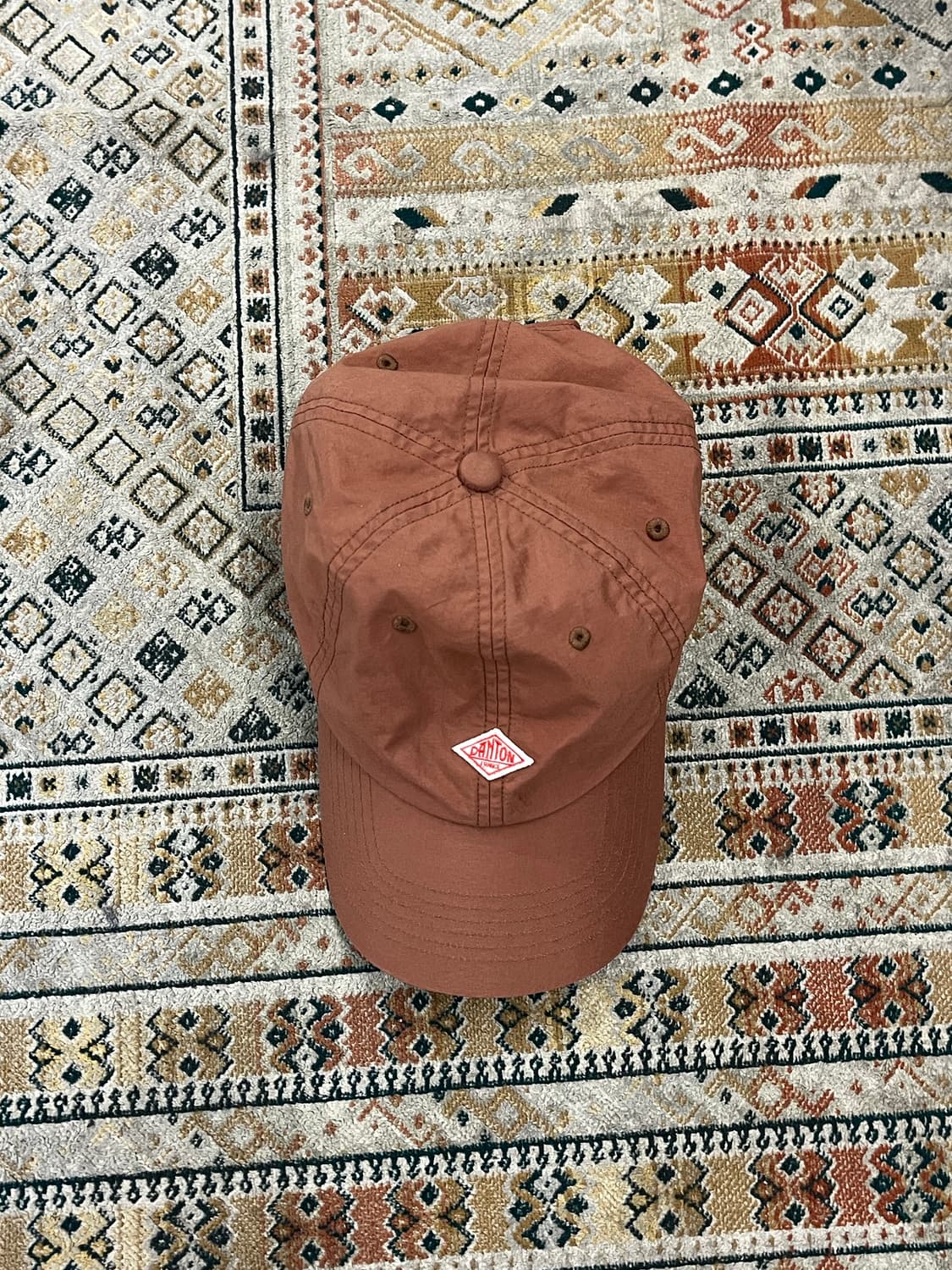 단톤 나일론 볼캡 브릭 오렌지 #csz3439 상품이미지3