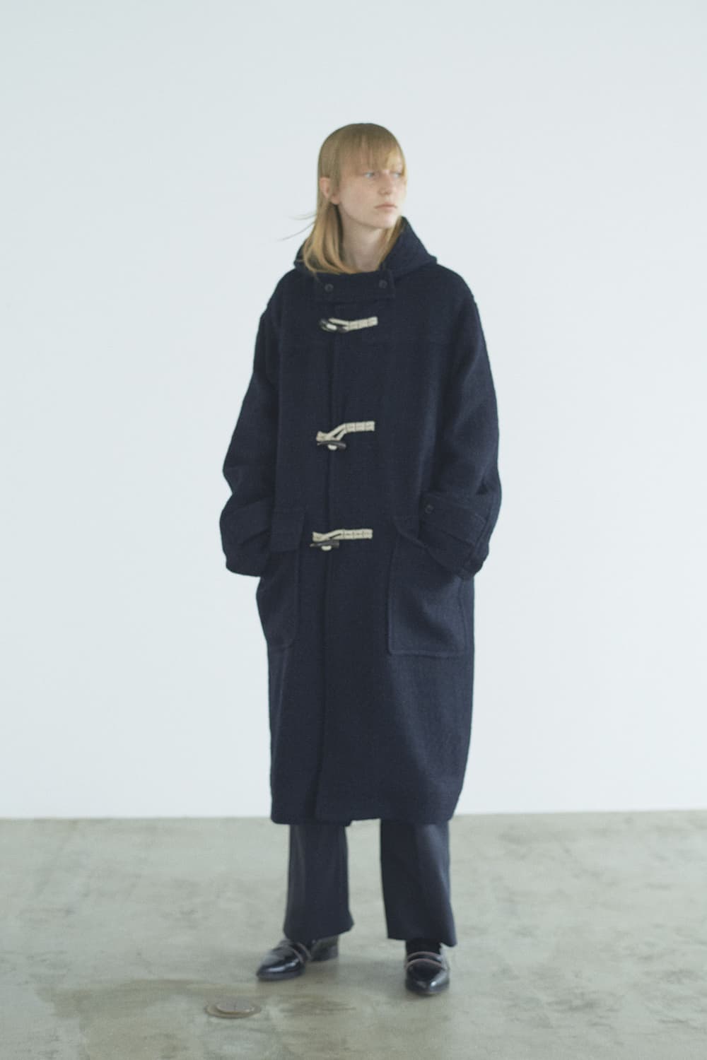 2) URU 우루 22FW 트위드 더플 코트 상품이미지6