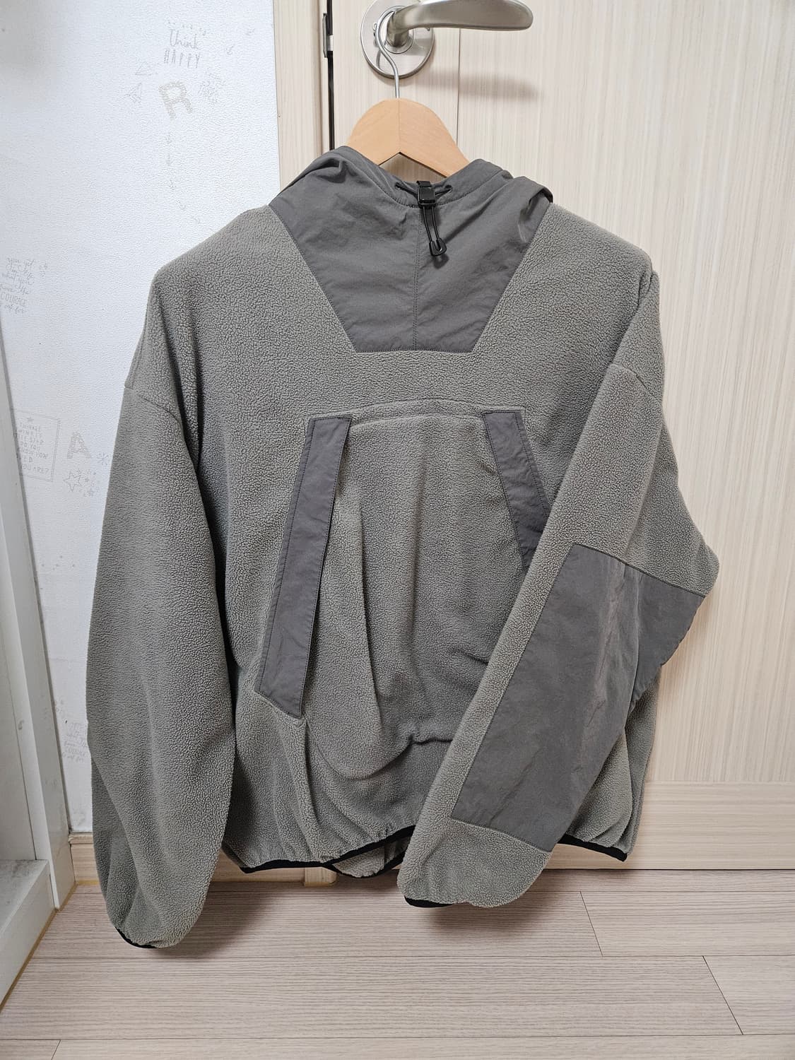 모이프 23aw 하이커 풀오버 후디 2 올리브그레이 상품이미지1