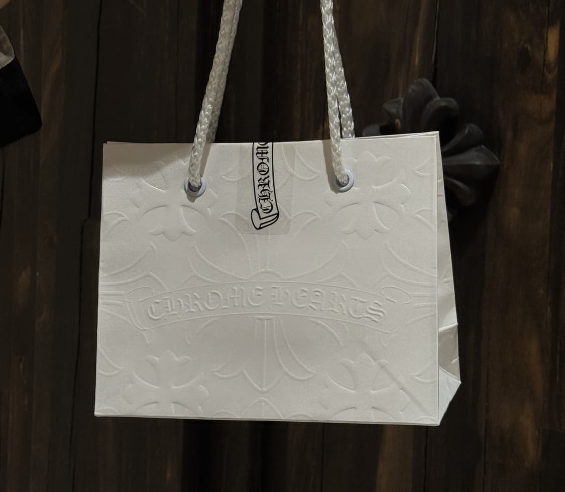 미착용) 크롬하츠 컷아웃 실버링 CH 플러스 스몰 (US 10) 상품이미지4