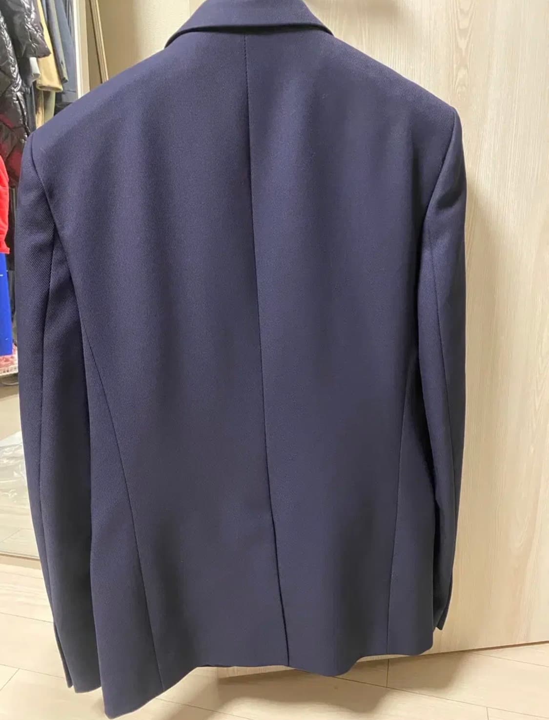 엠보스드버튼 더블 블레스티드 블레이저 상품이미지2