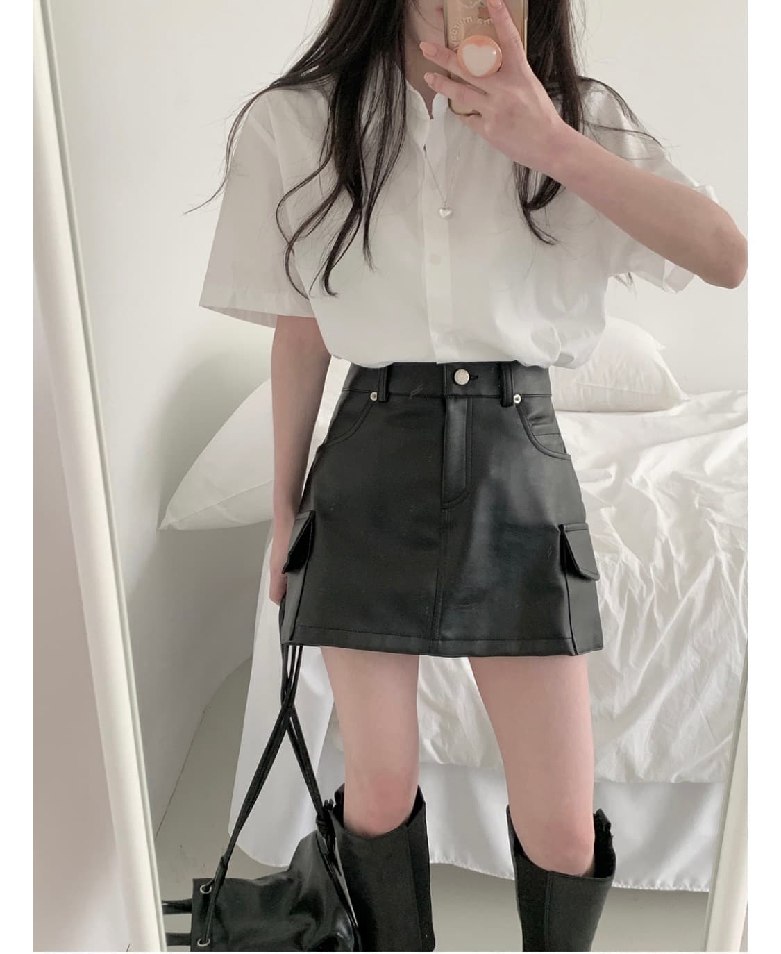 미니포에 디엔 셔츠 아이보리 상품이미지1