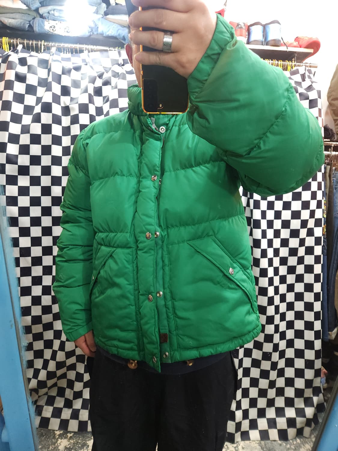 폴로 랄프로렌 그린 푸퍼 다운 자켓
​
 상품이미지10