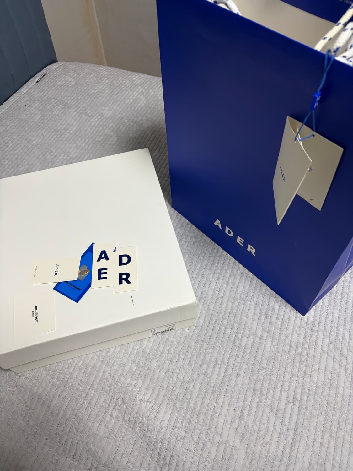 아더에러 블루 머플러 상품이미지4