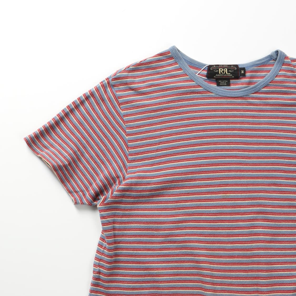 더블알엘 스트라이프 하프티셔츠ㅣ 상품이미지2