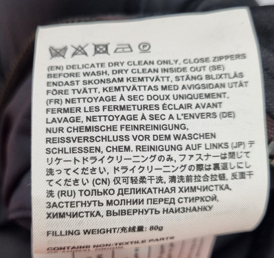 아크네 스튜디오 블랙 봄버 자켓 상품이미지8