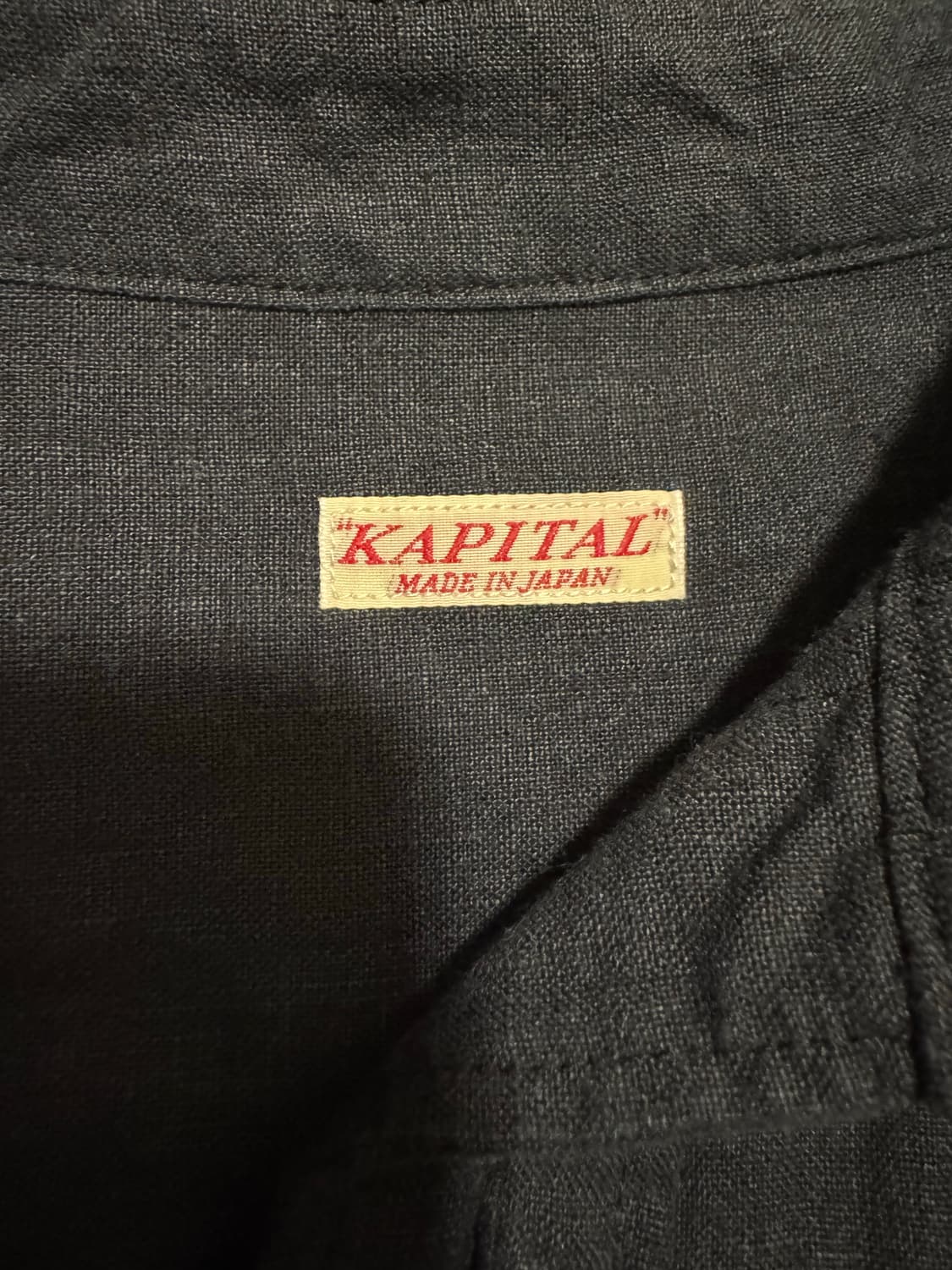 캐피탈 린넨 스티치셔츠 상품이미지4