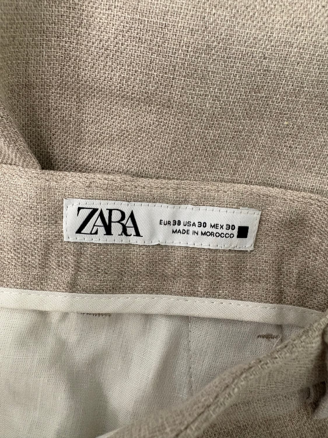 zara linen pants 상품이미지4