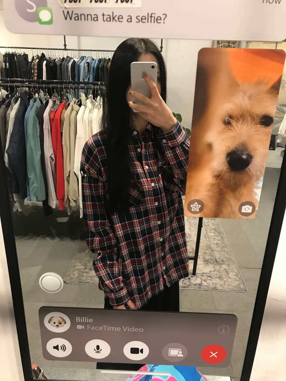 스투시 STUSSY Cut-Out Shoulder Plaid Shirt 상품이미지5