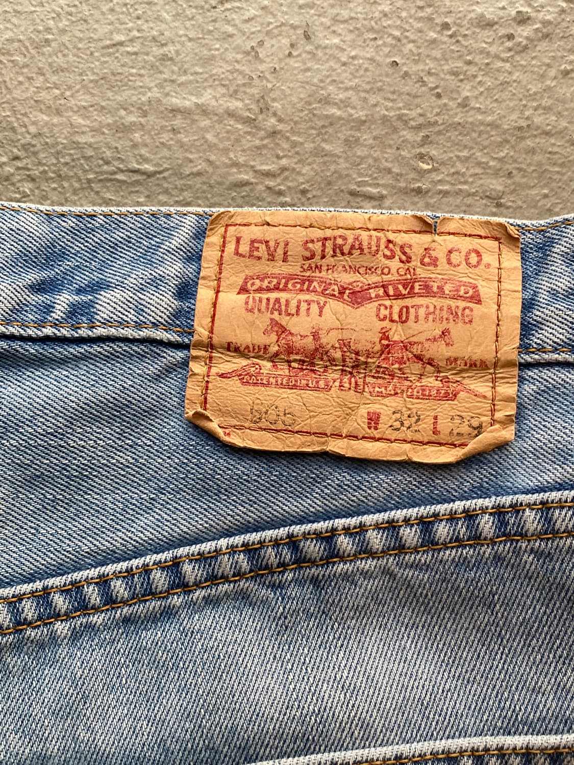 U.S.A 리바이스505 레귤러핏 00s 상품이미지8