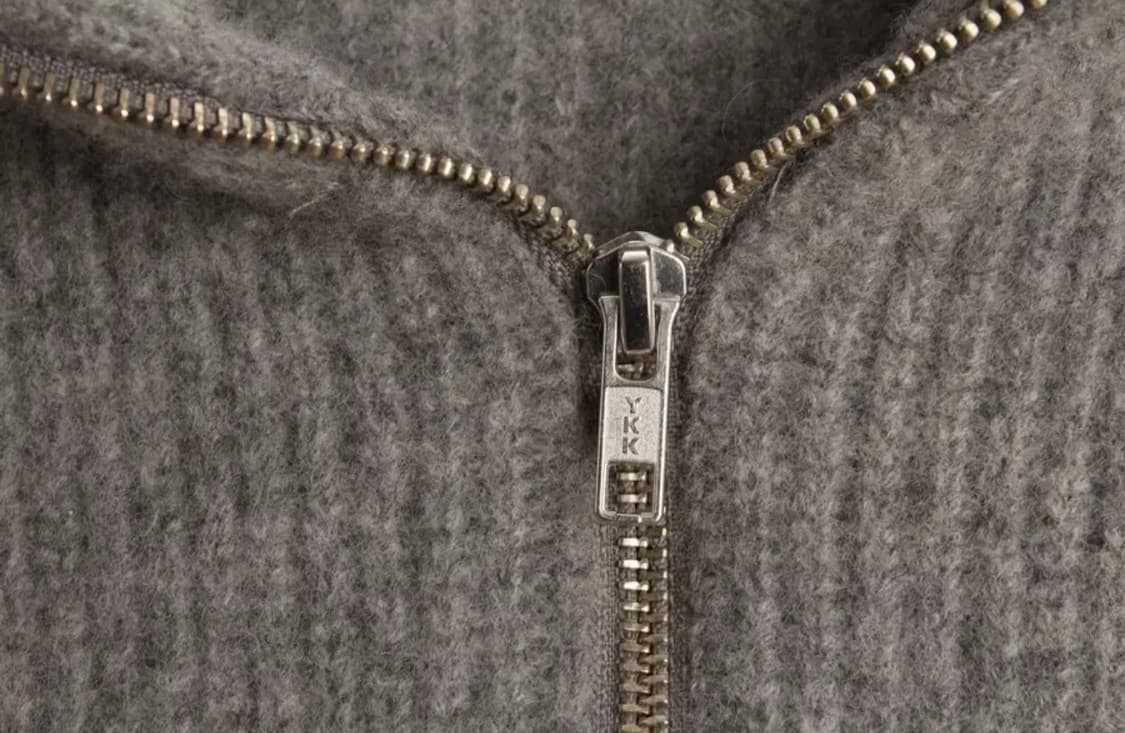 벨리에 울 하프집업 니트 상품이미지4