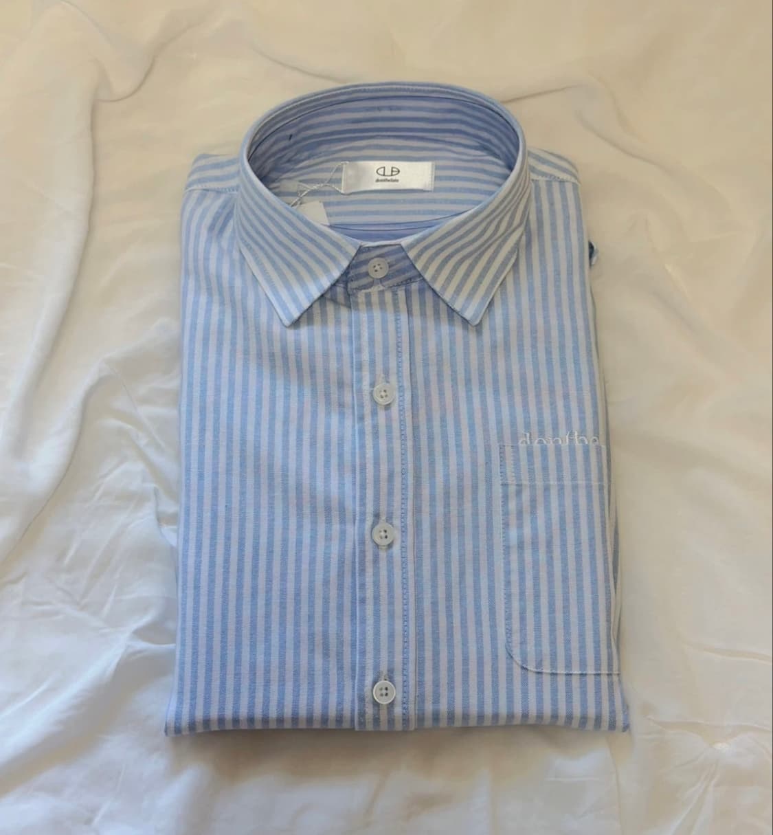 [미 시착 새 상품] 돈비레잇 스트라이프 셔츠 상품이미지1