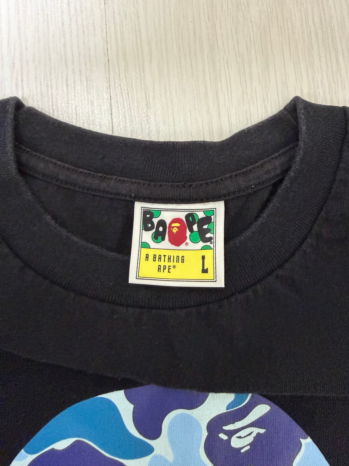  베이프 카모 반팔 티셔츠 L 상품이미지2