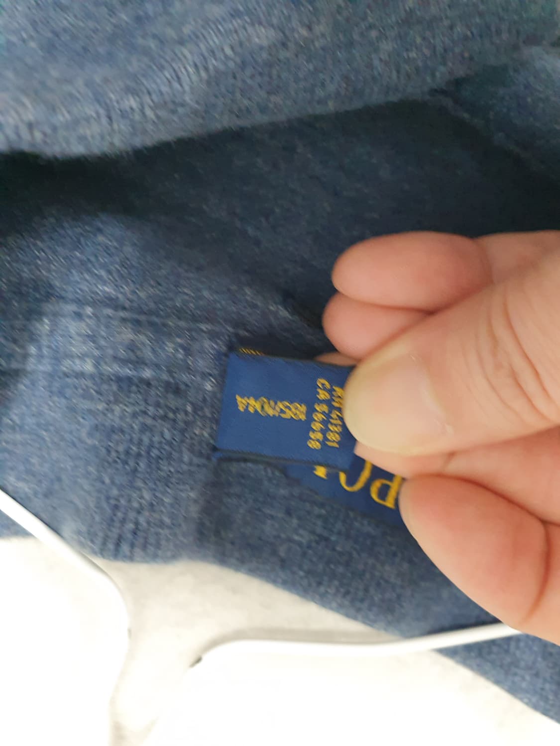 폴로 랄프로렌 반팔 카라티 네이비 xl 상품이미지8