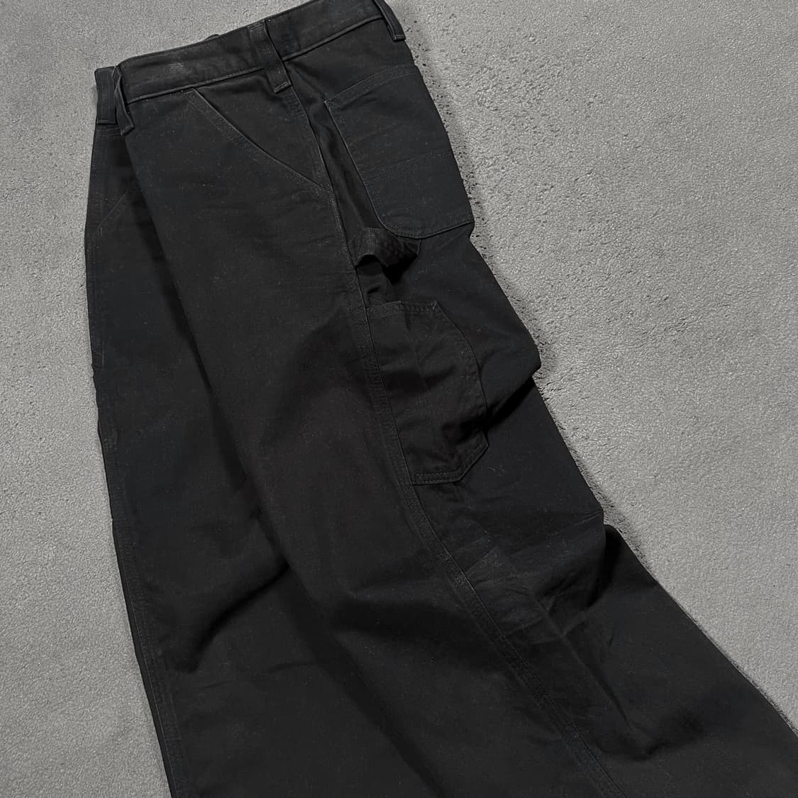 칼하트 B324-BLK 블랙 카펜터 팬츠 상품이미지3