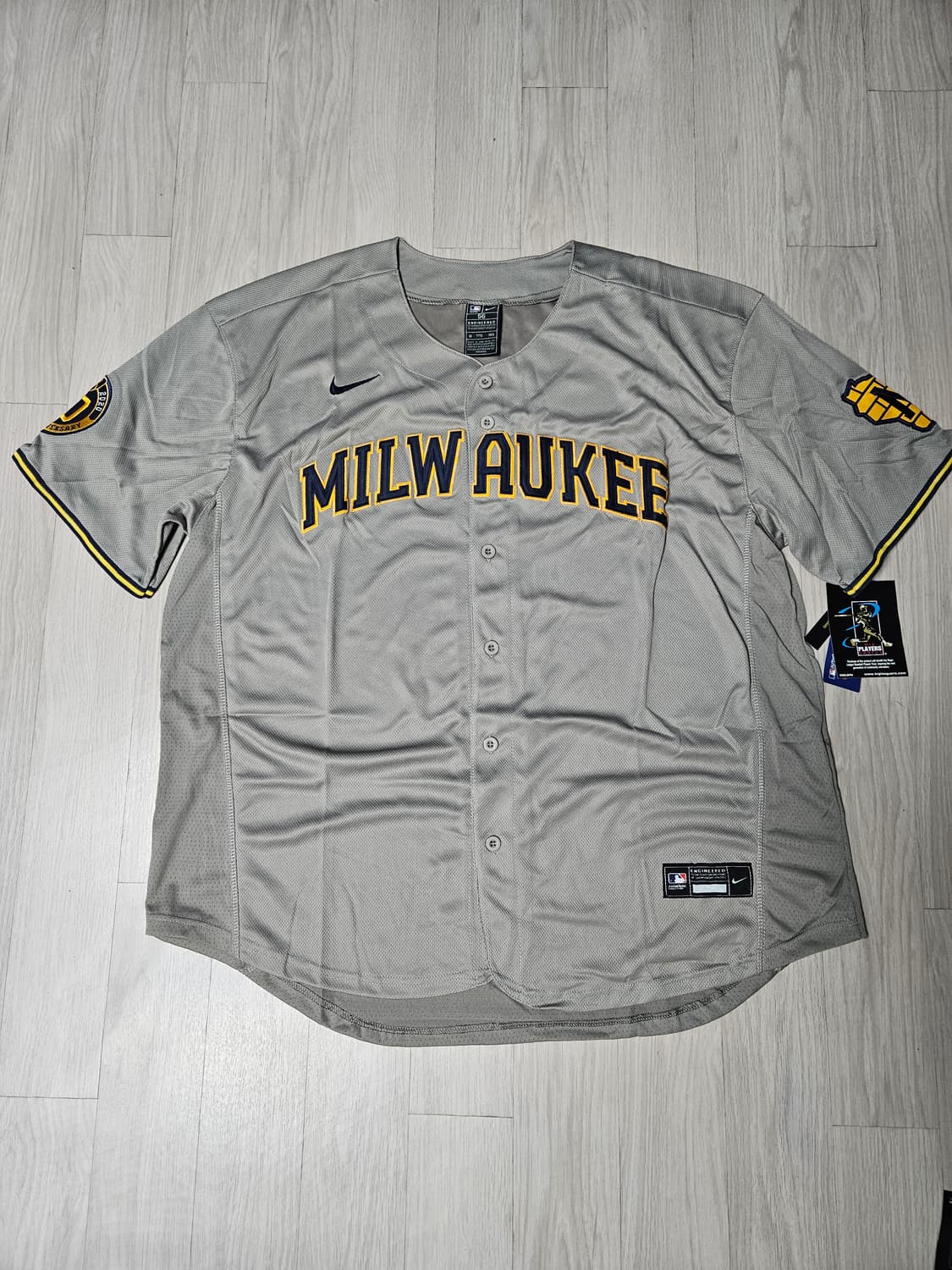 Nike mlb 밀워키 져지 빅사이즈 블록코어룩 올드스쿨 상품이미지6